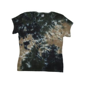 Ladies’ Short Sleeve V-Neck Crinkle 1